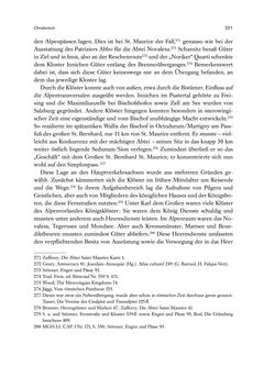 Image of the Page - 221 - in Die Alpen im Frühmittelalter - Die Geschichte eines Raumes in den Jahren 500 bis 800