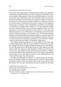 Bild der Seite - 228 - in Die Alpen im Frühmittelalter - Die Geschichte eines Raumes in den Jahren 500 bis 800