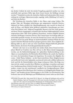 Bild der Seite - 240 - in Die Alpen im Frühmittelalter - Die Geschichte eines Raumes in den Jahren 500 bis 800