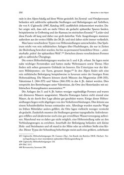 Image of the Page - 250 - in Die Alpen im Frühmittelalter - Die Geschichte eines Raumes in den Jahren 500 bis 800