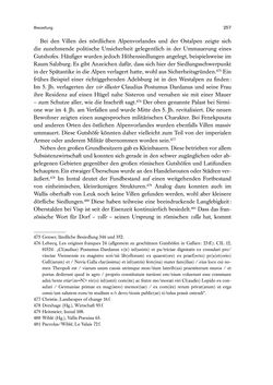 Image of the Page - 257 - in Die Alpen im Frühmittelalter - Die Geschichte eines Raumes in den Jahren 500 bis 800