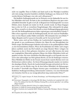 Image of the Page - 258 - in Die Alpen im Frühmittelalter - Die Geschichte eines Raumes in den Jahren 500 bis 800