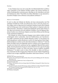 Bild der Seite - 259 - in Die Alpen im Frühmittelalter - Die Geschichte eines Raumes in den Jahren 500 bis 800