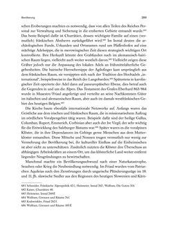 Image of the Page - 289 - in Die Alpen im Frühmittelalter - Die Geschichte eines Raumes in den Jahren 500 bis 800