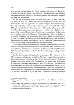 Image of the Page - 306 - in Die Alpen im Frühmittelalter - Die Geschichte eines Raumes in den Jahren 500 bis 800