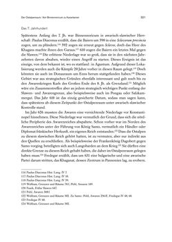 Bild der Seite - 321 - in Die Alpen im Frühmittelalter - Die Geschichte eines Raumes in den Jahren 500 bis 800