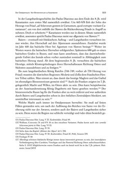 Image of the Page - 323 - in Die Alpen im Frühmittelalter - Die Geschichte eines Raumes in den Jahren 500 bis 800
