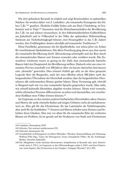 Image of the Page - 325 - in Die Alpen im Frühmittelalter - Die Geschichte eines Raumes in den Jahren 500 bis 800