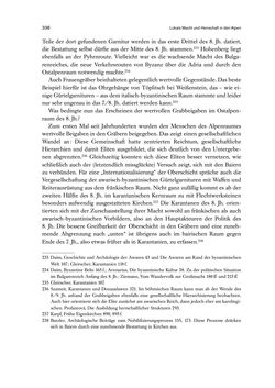 Image of the Page - 338 - in Die Alpen im Frühmittelalter - Die Geschichte eines Raumes in den Jahren 500 bis 800