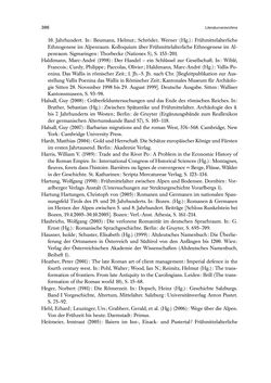 Image of the Page - 386 - in Die Alpen im Frühmittelalter - Die Geschichte eines Raumes in den Jahren 500 bis 800