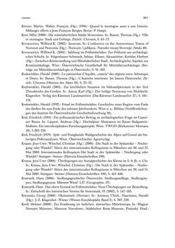 Image of the Page - 391 - in Die Alpen im Frühmittelalter - Die Geschichte eines Raumes in den Jahren 500 bis 800