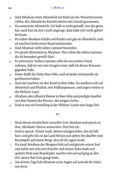 Image of the Page - 44 - in Die Bibel - Die ganze Heilige Schrift des Alten und Neuen Testaments