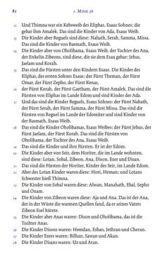 Image of the Page - 82 - in Die Bibel - Die ganze Heilige Schrift des Alten und Neuen Testaments