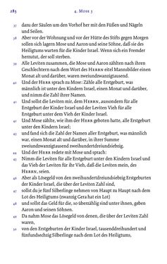 Image of the Page - 285 - in Die Bibel - Die ganze Heilige Schrift des Alten und Neuen Testaments