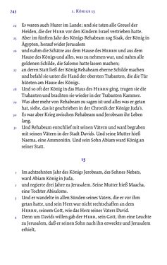 Image of the Page - 743 - in Die Bibel - Die ganze Heilige Schrift des Alten und Neuen Testaments