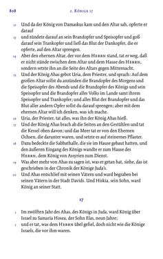 Image of the Page - 808 - in Die Bibel - Die ganze Heilige Schrift des Alten und Neuen Testaments