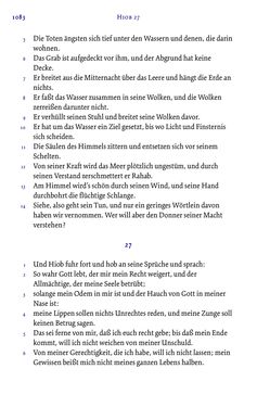 Image of the Page - 1083 - in Die Bibel - Die ganze Heilige Schrift des Alten und Neuen Testaments