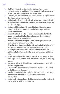 Image of the Page - 2243 - in Die Bibel - Die ganze Heilige Schrift des Alten und Neuen Testaments