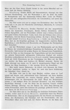 Image of the Page - 137 - in Die eherne Mark - Eine Wanderung durch das steirische Oberland, Volume 1