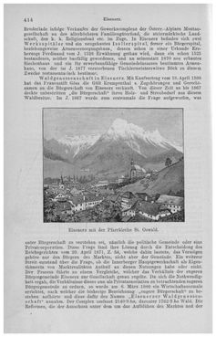 Image of the Page - 414 - in Die eherne Mark - Eine Wanderung durch das steirische Oberland, Volume 1