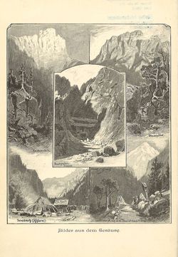 Image of the Page - I - in Die eherne Mark - Eine Wanderung durch das steirische Oberland, Volume 2