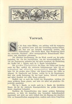 Image of the Page - V - in Die eherne Mark - Eine Wanderung durch das steirische Oberland, Volume 2