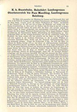 Image of the Page - 15 - in Die eherne Mark - Eine Wanderung durch das steirische Oberland, Volume 2