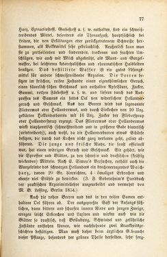 Image of the Page - 77 - in Die Giftgewächse der österreichischen Alpenländer