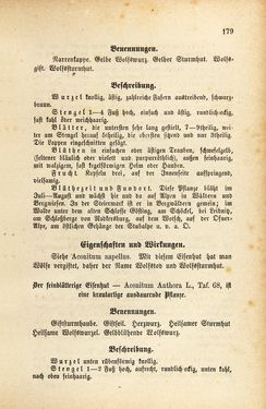 Image of the Page - 179 - in Die Giftgewächse der österreichischen Alpenländer