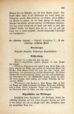 Image of the Page - 223 - in Die Giftgewächse der österreichischen Alpenländer