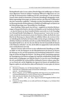 Image of the Page - 24 - in Die Kaiserin - Reich, Ritual und Dynastie