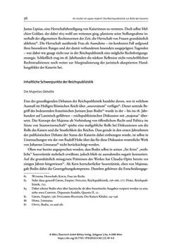 Image of the Page - 36 - in Die Kaiserin - Reich, Ritual und Dynastie