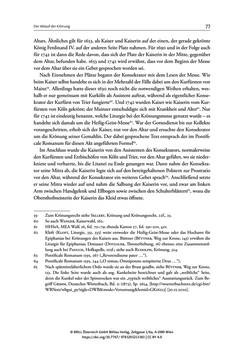 Image of the Page - 77 - in Die Kaiserin - Reich, Ritual und Dynastie