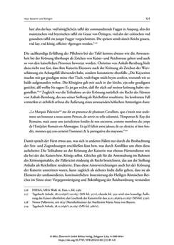 Image of the Page - 121 - in Die Kaiserin - Reich, Ritual und Dynastie