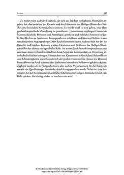 Image of the Page - 321 - in Die Kaiserin - Reich, Ritual und Dynastie