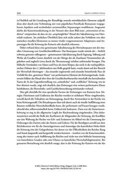 Image of the Page - 324 - in Die Kaiserin - Reich, Ritual und Dynastie