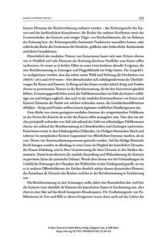 Image of the Page - 325 - in Die Kaiserin - Reich, Ritual und Dynastie