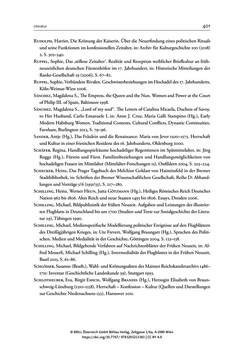 Image of the Page - 401 - in Die Kaiserin - Reich, Ritual und Dynastie