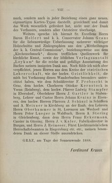 Image of the Page - VIII - in Die nordöstliche Steiermark - Eine Wanderung durch vergessene Lande