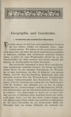 Bild der Seite - 1 - in Die nordöstliche Steiermark - Eine Wanderung durch vergessene Lande