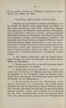 Image of the Page - 176 - in Die nordöstliche Steiermark - Eine Wanderung durch vergessene Lande
