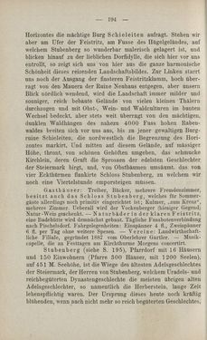 Bild der Seite - 194 - in Die nordöstliche Steiermark - Eine Wanderung durch vergessene Lande