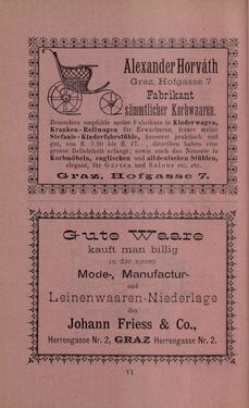 Image of the Page - VI - in Die nordöstliche Steiermark - Eine Wanderung durch vergessene Lande