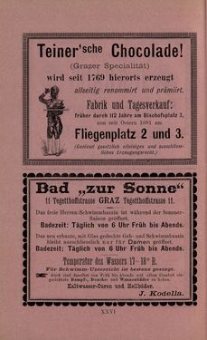 Bild der Seite - XXVI - in Die nordöstliche Steiermark - Eine Wanderung durch vergessene Lande