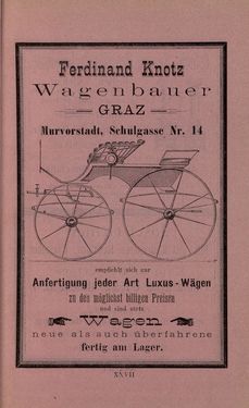 Image of the Page - XXVII - in Die nordöstliche Steiermark - Eine Wanderung durch vergessene Lande