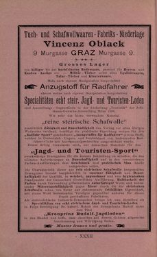 Image of the Page - XXXII - in Die nordöstliche Steiermark - Eine Wanderung durch vergessene Lande