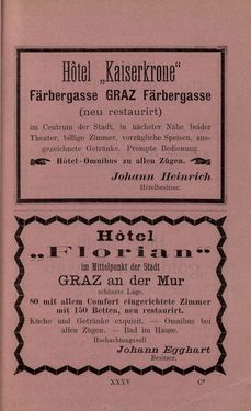 Image of the Page - XXXV - in Die nordöstliche Steiermark - Eine Wanderung durch vergessene Lande