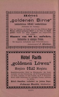 Bild der Seite - XXXVI - in Die nordöstliche Steiermark - Eine Wanderung durch vergessene Lande