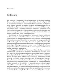 Image of the Page - (000009) - in Die Repräsentation der Habsburg-Lothringischen Dynastie in Musik, visuellen Medien und Architektur - 1618–1918