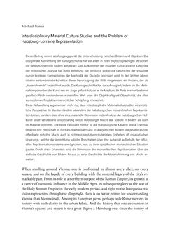 Bild der Seite - 21 - in Die Repräsentation der Habsburg-Lothringischen Dynastie in Musik, visuellen Medien und Architektur - 1618–1918